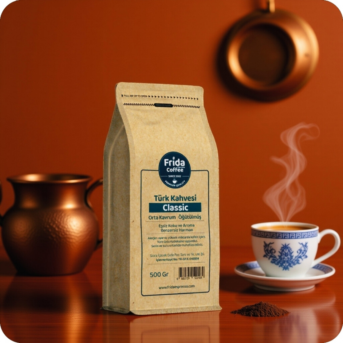 Frida Espresso Türk Kahvesi 500g